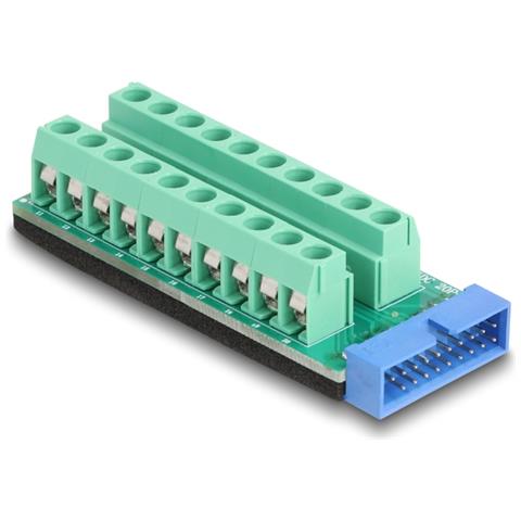 USB connettore maschio - Adattatore per morsettiera 20 pin - Foto 1