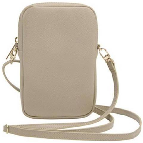 Borsa Per Smartphone Con Tracolla In Rilievo 4g, Dorato - Foto 4