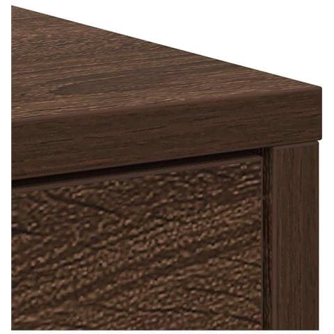Credenza con Cassetti e Ante Rovere Marrone 73x31x90 cm - Foto 2