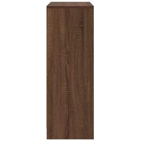 Credenza con Cassetti e Ante Rovere Marrone 73x31x90 cm - Foto 9