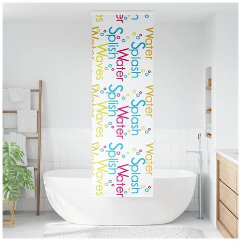 Tenda A Rullo Doccia Con Cassonetto 70x240 Cm Larghezza Tessuto - Foto 2