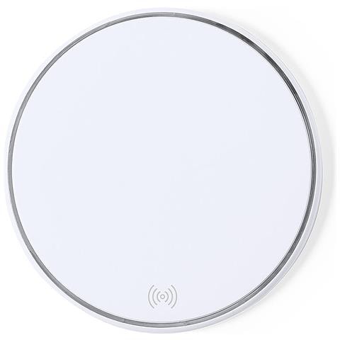 Caricabatterie Wireless 15w Lato Veloce 10x1x10 Cm. Colore Bianco - Foto 1