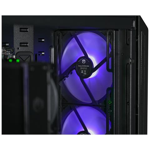5901443414506 PC AMD Ryzen™ 7 7700 32 GB DDR5-SDRAM 2 TB SSD NVIDIA GeForce RTX 5070 Midi Tower Nero - Foto 2