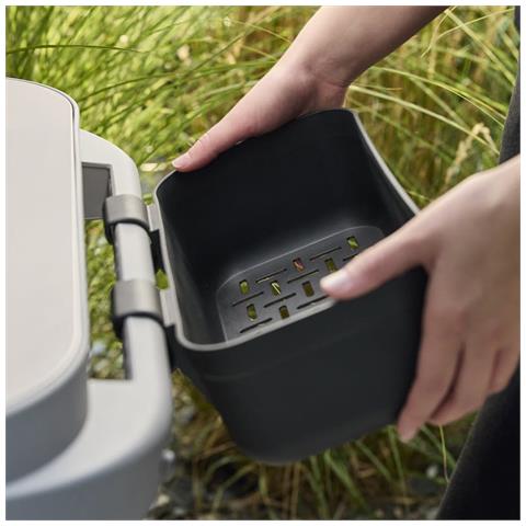 Weber E-325W Barbecue Carrello GPL Nero, Acciaio inox 14360 W - Foto 11