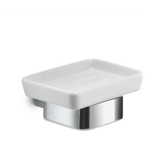 Portasapone Da Muro In Acciaio Inox, Alluminio E Cromall Sg11 Serie Spluga Cromato - Foto 1