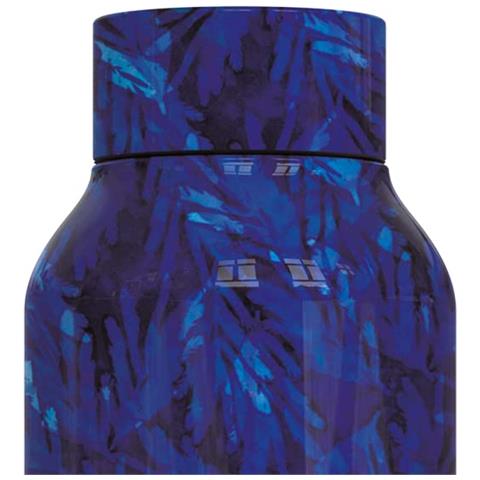 Bottiglia Termica 510 Ml A Doppia Parete Con Decorazione Night Forest, Blu Scuro - Foto 2
