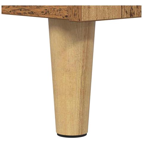 Armadio da Notte Legno vecchio 60 x 44.5 x 45 cm - Foto 9