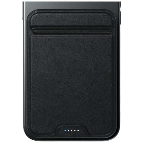 Batteria Esterna Magnetica 5000mah Magsafe & Qi2 Con Supporto Integrato, Nero - Foto 2