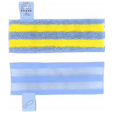 Panno In Microfibra Di Ricambio Compatibile Con Pulitori A Vapore Kärcher Sc1-sc5 Easyfix - Alta Assorbenza, Lavabile, Fissaggio A Strappo - Foto 4