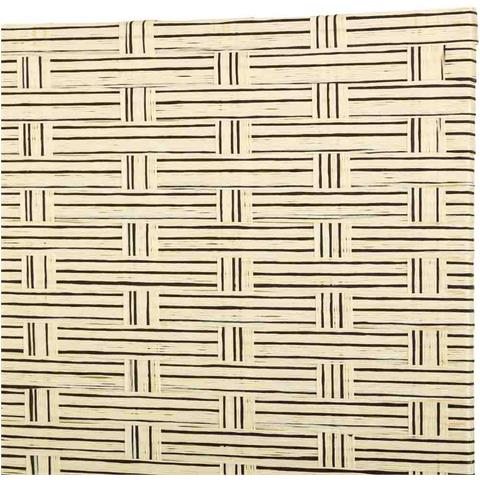 Paravento In Carta Intrecciata 4 Pannelli 50 (x4) x3x180h Cm - Foto 7