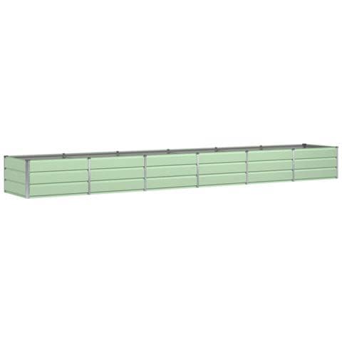 Fioriera Verde 480 x 80 x 45 cm Acciaio - Foto 1
