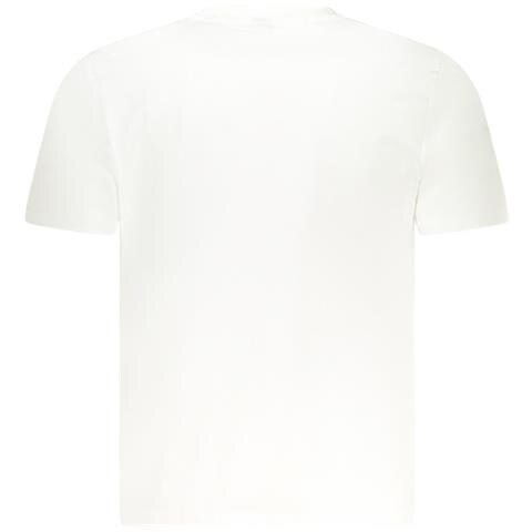 MAGLIETTA A MANICHE CORTE DA UOMO BIANCA - Colore: Bianco, Taglia: 3XL - Foto 2