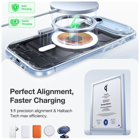 Cover per iPhone Air - TPU+PC, Trasparente - Foto 4