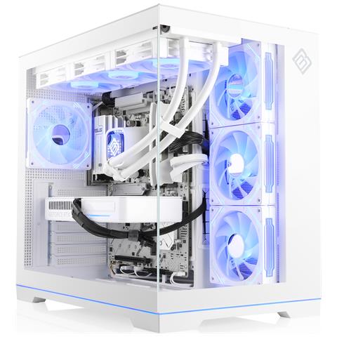 Pc Gaming M13600h / Amd Ryzen 7 9800x3d, 8x 4700 Mhz / Nvidia Rtx5070 / 32 Go Ddr5 Ram / M. 2 Ssd 1000 Go - Windows 11 Home - Foto 1