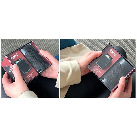 Smartwatch Kix-m Con Altoparlante Bt Duo /cuffie Tws Tutti Nero - Foto 2