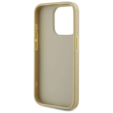 Custodia Dorata Per Iphone 15 Pro Con Superficie Metallica Karl Lagerfeld - Foto 7