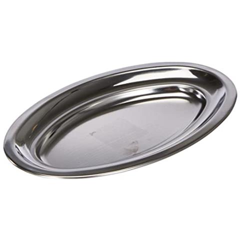 61820 - Fontana ovale INOX 18 CR. 20 cm. - Foto 1