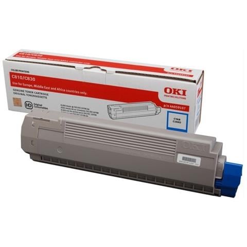 44059107 Toner Originale Ciano per 830 DTN Capacità 8000 Pagine - Foto 6