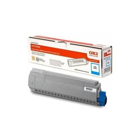 44059107 Toner Originale Ciano per 830 DTN Capacità 8000 Pagine - Foto 1