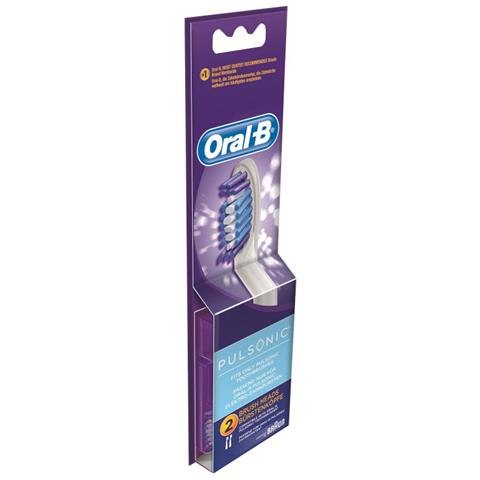 Oral-B Pulsonic Testine di Ricambio per Spazzolini 2 Pezzi - Foto 7