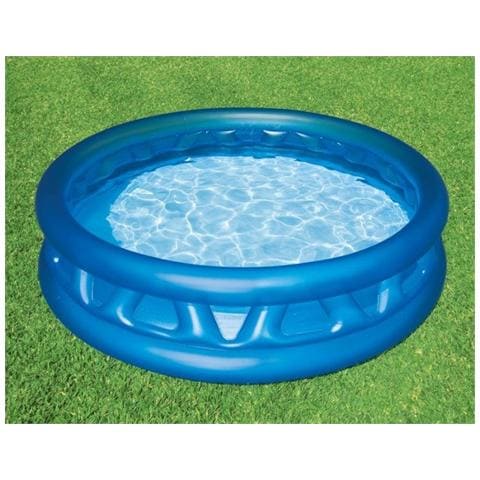 58431NP Piscina Triangoli Soft Blu per Bambini 188x46 cm - Foto 3