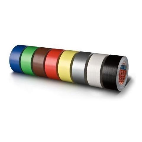 Nastro Tela Plastif. 50mmx25m Rosso - Foto 1