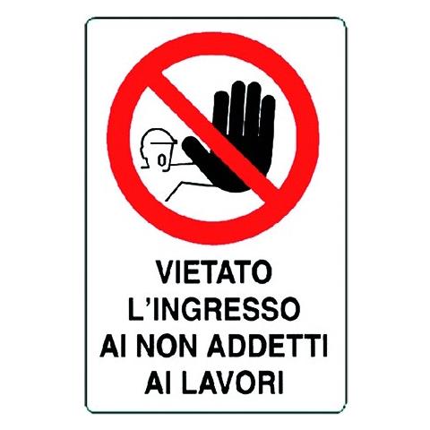 Cart. "vietato Ingresso"60x40po - Foto 4