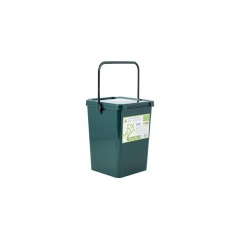 Contenitore Umido Ricybox Lt10 Con Coperchio Verde Spazzatura Riordino - Foto 1