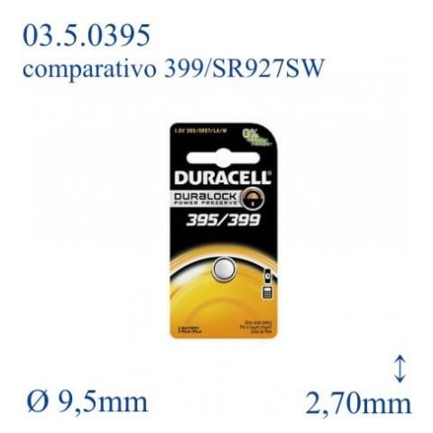 399/395 Argento-Ossido 1.5V batteria non-ricaricabile - Foto 2