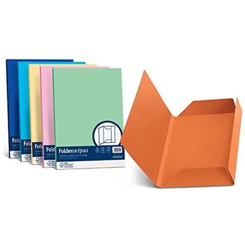 Storage Folder Fraschini - Cartone - Rosso - 25 / Pacco - Foto 2