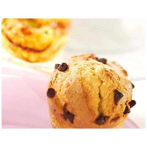 Stampo muffin 6 cavita 8cm classic terracotta silicone - Foto 2