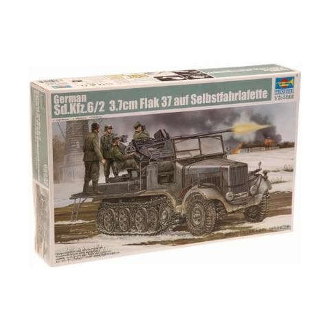 Tp5532 German Sd Kfz 6/2 3,7 Cm Flak 37 Kit 1:35 Modellino - Foto 1