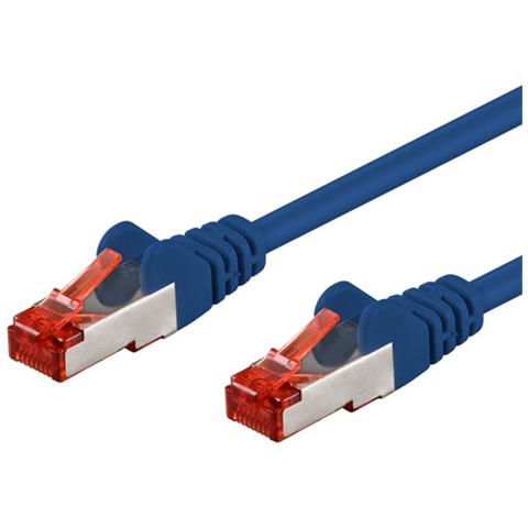 ICOC LS6-075BL - Cavo di rete Patch in rame Cat. 6 SFTP LSZH 7,5 m - Blu - Foto 1