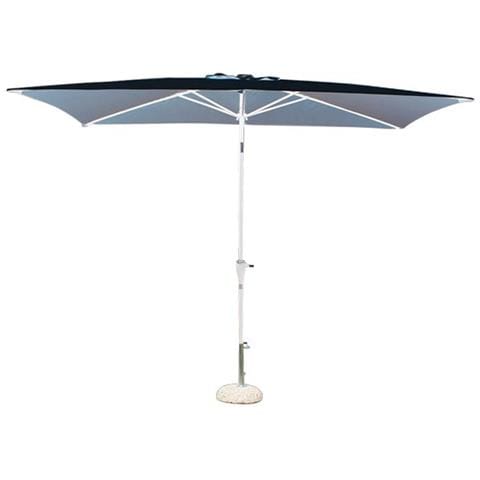 Ombrellone Da Giardino 2 X 3 Palo Centrale Telo Grigio Per Esterno Ristorante Gelateria Bar Hotel Albergo - Foto 1