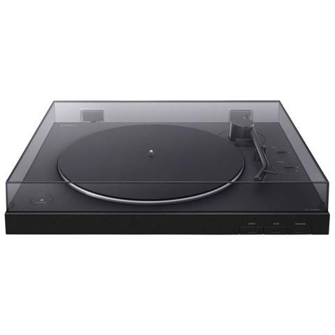 Giradischi PS-LX310BT 33 e 45 Giri / min con Micro USB e Bluetooth + Speaker SRS-XB12 - Colore Nero  - Foto 1