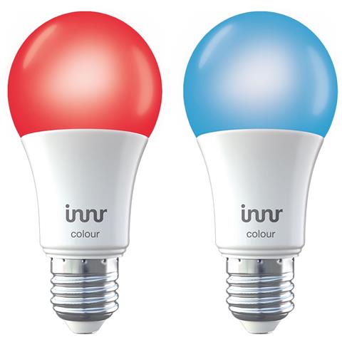 RB 285 C-2 Lampadina Smart a LED RGBW E27 60 W / 9,5 W 806 Lumen Dimmerabile Set di 2 Pezzi - Foto 2