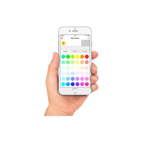 RB 285 C-2 Lampadina Smart a LED RGBW E27 60 W / 9,5 W 806 Lumen Dimmerabile Set di 2 Pezzi - Foto 5