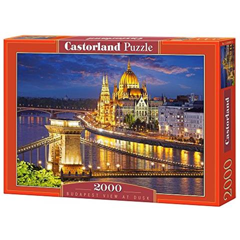 ""budapest View At Dusk Puzzle (2000 Pezzi)  - Foto 1