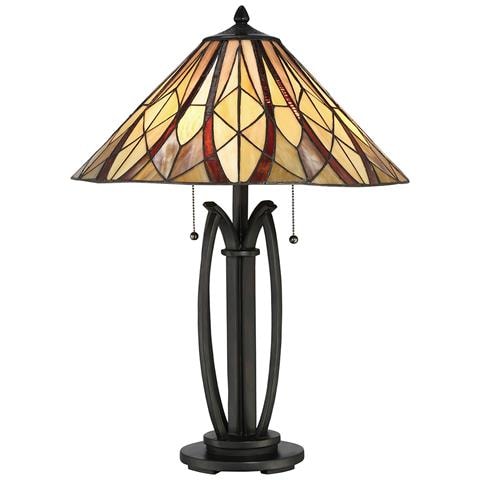 Lampada Da Tavolo Tiffany, Valiant Bronze, E27 - Foto 2