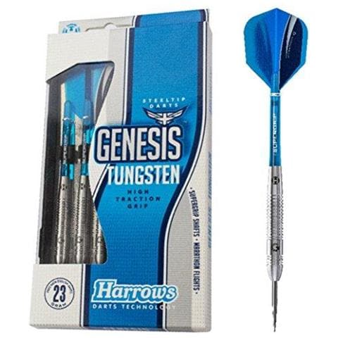 Di Erpici Unisex Genesi Tungsteno Freccette Argento 21 G - Foto 1