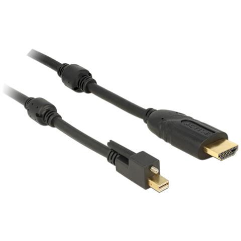83730 2m Mini DisplayPort HDMI Nero cavo e adattatore video - Foto 2