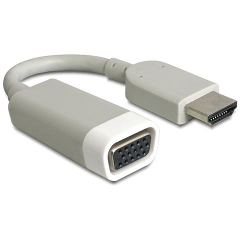 65469 HDMI-A VGA Bianco cavo di interfaccia e adattatore - Foto 2