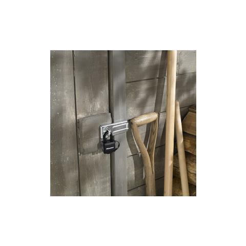 7804704EURD, Key lock, Keyed to differ, Fence, Garage, Gate, Shed, Storage locker, Workshop, Nero, Acciaio, Acciaio - Foto 2