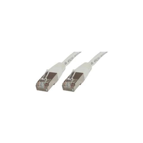 2.0m Cat6 RJ-45, RJ-45, RJ-45, Maschio / maschio, Cat6, F / UTP (FTP) , Bianco - Foto 1