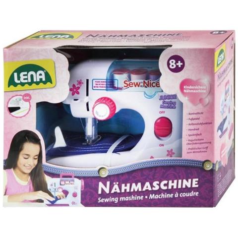 Macchina Da Cucire Ragazze 24 X 8 X 17 Cm Rosa / bianco 9 Pezzi - Foto 1