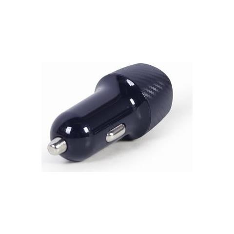 Caricabatteria Da Auto Usb A 2 Porte Gembird Ta-u2c48a-car-01 Nero - Foto 2