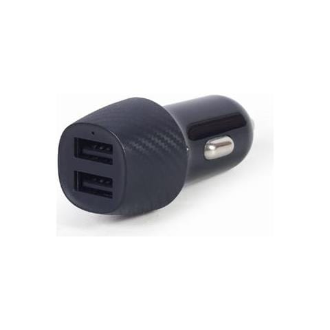 Caricabatteria Da Auto Usb A 2 Porte Gembird Ta-u2c48a-car-01 Nero - Foto 1