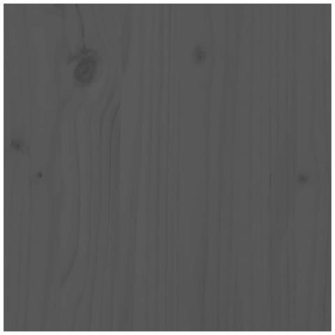 Mobile Porta Tv Grigio 74x35x44 Cm In Legno Massello Di Pino - Foto 11