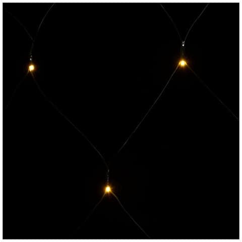 Luci Di Natale Rete Bianco Caldo 3x2m 204 Led Interni Esterni - Foto 8