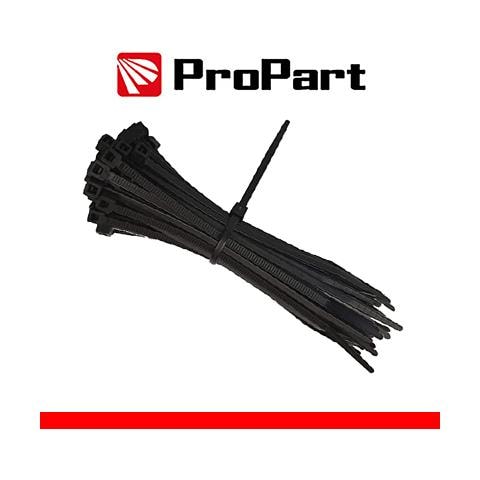 Fascette Elettricista Nylon 7,2x250mm Nero 100pz - Foto 1
